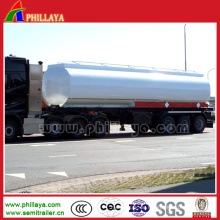 3 Achse 40-60cbm LKW-Öl-chemischer flüssiger Behälter-halb Anhänger